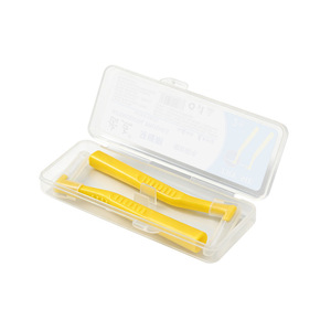 L-Shaped Interdental Brushes 0.6mm 0.7mm Nylon Bristles Portable 2-Pack Clean Teeth <b>Gap</b> Oral Care - Product Image 2