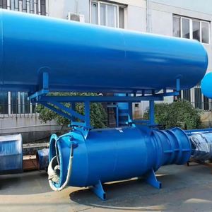 Bomba Sumergible de Flujo Axial de 30 Metros de Altura de Elevación, Serie Source de Fabricantes, Bomba Eléctrica Sumergible de 380V para Agua Limpia en Terrenos Agrícolas - Product Image 1