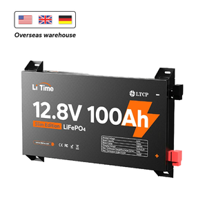 แบตเตอรี่ลิเธียม LiTime 12V 100Ah พร้อมเคสโลหะแข็งแรงทนทาน สำหรับรถบรรทุก รถพ่วง และรถขุด - Product Image 1