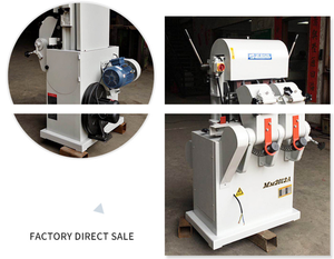 Mesin Amplas Batang Kayu Bulat dengan Pegangan Sabuk Ganda, Mesin Poles, Mesin Amplas Dowel, Dijual Murah - Product Image 2