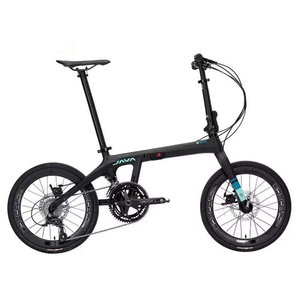 Bicicleta Plegable de Fibra de Carbono, 18 Velocidades, 20 Pulgadas, Frenos de Disco Hidráulicos con Cable, Ruedas de Magnesio, Capacidad de Carga de 120 kg, ARIA ARIA - Product Image 4