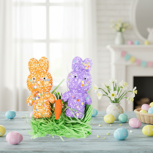 8 \ "Conejo doble de Pascua 48PCS/CS Suministros de vacaciones - Product Image 3
