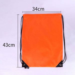 Hot Sale Wholesale Cheap Drawstring Backpacks Custom Promotional Drawstring Sack Pack Bag Polyester Sports <b>Draw</b> String Bags - Product Image 3