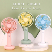 Ventilateur portable miniature rechargeable DD5626, vente directe d'usine, ventilateur à main personnalisé avec logo, petit ventilateur électrique USB d'extérieur avec lumière
