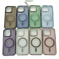 Coques de téléphone portable en titane naturel mat de qualité supérieure pour iPhone 16 15 14 13 Pro Max Plus, étanches, antichoc, magnétiques