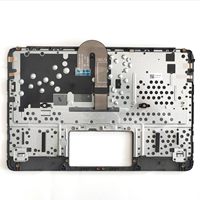 Repose-poignets supérieur avec clavier intégré (disposition US) pour ordinateur portable HP ChromeBook 11A G8 EE, pièce de rechange L92832-001, gris