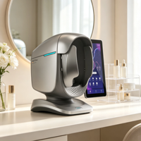 Analyseur de peau 3D avancé, scanner facial AI pour l'inspection de la peau en salon, mesure, gestion des données, pores, rides, pigmentation