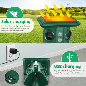 SAIJZEK Bán Buôn Thiết Bị Đuổi Chuột Rắn Siêu Âm Điều Khiển Động Vật Chạy Bằng Năng Lượng Mặt Trời Ngoài Trời Thiết Bị Đuổi Mèo - Product Image 3