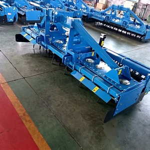 Nueva máquina rotativa cultivadora de suelo con motor diésel automático, rastrillo y componentes principales de engranajes y rodamientos. - Product Image 1