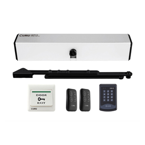 Cumu tự động đôi cửa mở hệ thống DC 24V động cơ không chổi than <span class=keywords><strong>Swing</strong></span> Cổng điều hành cho khách sạn & hội thảo thiết kế hiện đại - Product Image 1