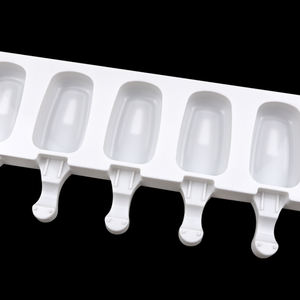 1012 8 trous ellipse gros crème glacée Popsicle moules de qualité alimentaire moule à crème glacée silicone pas estampillé bpa gratuit main faire de la glace <span class=keywords><strong>crea</strong></span> - Product Image 6