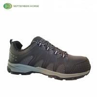 Zapatos de Seguridad Originales para Mujer, Unisex, Tejidos, con Puntera de Acero, Plantilla Cómoda, Estilo Senderismo
