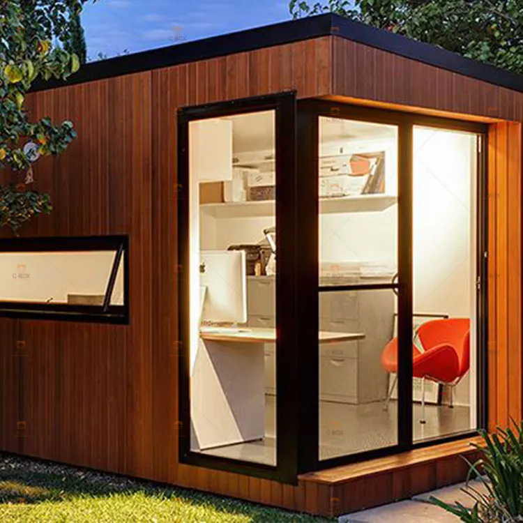 De lujo, casa prefabricada listo económico portátil viviendo casa contenedor casa modular