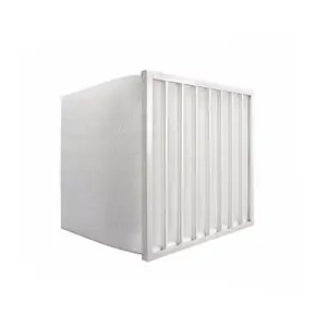 Alumínio liga/galvanizado folha/PVC plástico quadro bolso ar filtros