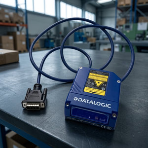 Escáner de Código de Barras Datalogic con Interfaz COM, para Uso Industrial, en Almacenes y Comercios, Color Azul Oscuro - Product Image 3