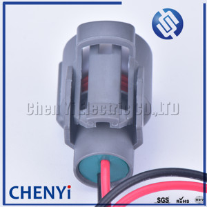 1ชิ้น2พิน6189-0156สวิตช์แรงดันน้ำมันเซ็นเซอร์เคาะเซ็นเซอร์การระบายความร้อนขั้วต่อเซ็นเซอร์ของเหลวสำหรับ Honda Civic VTEC ที่มี20AWG 15ซม. - Product Image 3