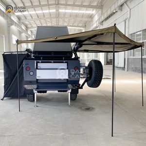 Remorque de camping pliante caravane utilitaire camping-car caravane pliable rv rigide petite avec tente pop up - Product Image 3