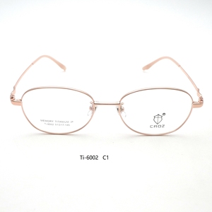 กรอบแว่นตาโลหะ Ti-6002 น้ำหนักเบา ทนทาน ทันสมัย ดีไซน์ยืดหยุ่นเพื่อความสบาย - Product Image 2