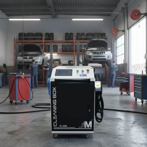 Máquina de Limpieza Láser Pulsada Mini Refrigerada por Aire, Baja Temperatura, No Daña el Metal, Elimina Óxido, Limpieza de Puntos de Soldadura - Product Image 1