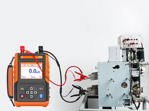 Probador de resistencia de contacto portátil de alta precisión Medidor de resistencia de bucle 200A - Product Image 6