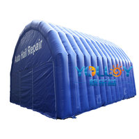 YOLLOY IT-809 Tente tunnel gonflable pour réparation de grêle automobile, garage et protection de véhicules