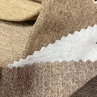 Tissu de canapé en lin uni, tapisserie 100% Polyester, Textile de maison, tissu de canapé