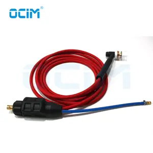 Torche de soudage <span class=keywords><strong>TIG</strong></span> WP-17F <span class=keywords><strong>FLEX</strong></span> super douce avec une grande buse en verre - Product Image 1