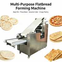 Machine industrielle pour la fabrication de feuilles de raviolis et de samosas / Machine automatique pour la fabrication de peaux d'empanadas, capacité de 1000 kg/h, 220V