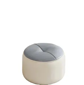 Venta caliente moderno minimalista de cuero tocador taburete ligero diseño de lujo cocina comedor sala de estar pequeño apartamento-uso al aire libre