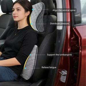 Almohada de Soporte Lumbar Jiyimei General Motors, Almohada Transpirable para el Cuello, Cojín de Espuma Viscoelástica Suave para Soporte de Espalda, Juego de Almohadas de Descanso para Asiento - Product Image 3