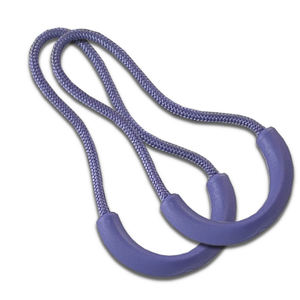 شعار مخصص نصف جولة سحاب مجتذب معاد تدويره TPU سحّاب سحب حبل نايلون أرجواني مادة بلاستيكية سحاب مصنعة - Product Image 3