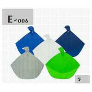 Adult Waterproof PVC <b>Poncho</b> Raincoat With Snap Button Closure For Outdoor Use - Product Image 1