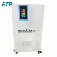 Ventes directes d'usine, prix coûtant, stabilisateur de tension triphasé 30 kVA, 20 kVA, 10 kVA SVC/TNS AC pour usage industriel