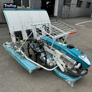 เครื่องปลูกข้าวแบบเข็นมือสำหรับฟาร์มขนาดเล็ก 4/6 แถว ระบบปรับไฮดรอลิก เกียร์เครื่องยนต์ ผลผลิตสูง - Product Image 3