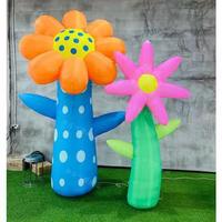 Fabricants fournissent poupée gonflable air modèle centre commercial mascotte dessin animé extérieur grand modèle gonflable poupée marche