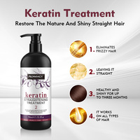 Romacy 986 ml Crème Lissante Professionnelle de Salon à Étiquette Personnalisée Traitement Capillaire à la Kératine Protéinée Brésilienne