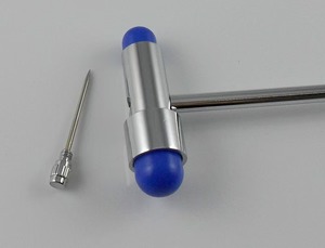 Martillo de percusión de reflejos médico tipo T, cabeza de silicona multicolor, martillo de diagnóstico neurológico de acero inoxidable para médicos - Product Image 3
