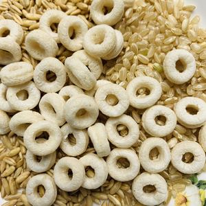 Anillos <span class=keywords><strong>de</strong></span> Cereal Instantáneos Crujientes con Sabor <span class=keywords><strong>a</strong></span> Maíz, Matcha, Arroz Negro y Cacao, <span class=keywords><strong>Cereales</strong></span> para el Desayuno, Complemento Alimenticio para Leche, Yogur y Fitness - Product Image 3