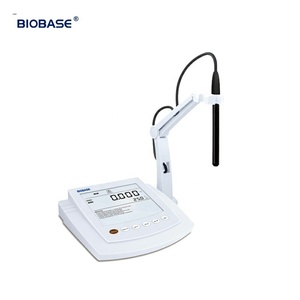 BIOBASE เครื่องวัดค่า PH,เครื่องวัดค่า PH แบบตั้งโต๊ะของจีนเครื่องทดสอบ2จุดการชดเชยอุณหภูมิอัตโนมัติเครื่องวัดค่า PH ในห้องปฏิบัติการ - Product Image 2