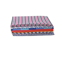 Tissu sergé respirant en polyester/coton tissé 289 g/m² de Henan, teint uni, au mètre, pour chemises de garçons, robes, sacs et matelas