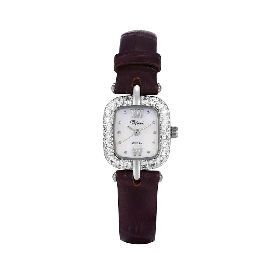 Watch-3 xuping fashion new wrist watch, leather synthetic CZ luxury women watch