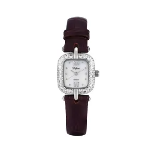 手表-3 徐平时尚新款腕表，皮革合成 CZ 奢华女士手表