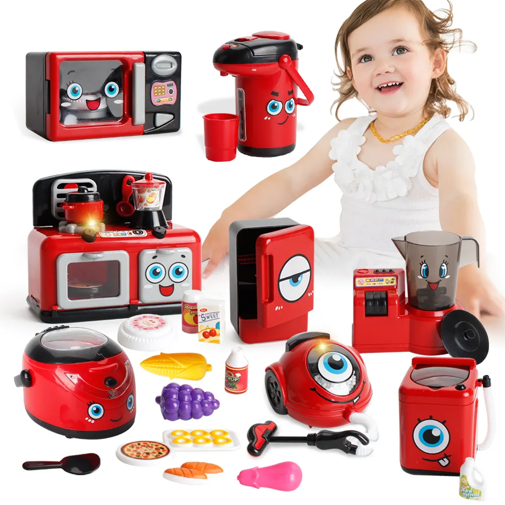 Fingir jogar em casa, bebê criança eletrodomésticos simular brinquedos domésticos conjunto aliexpress top seller