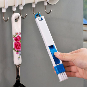 Cepillo para limpiar huecos y grietas con recogedor de polvo, herramienta de limpieza para cocina y aire acondicionado - Product Image 4