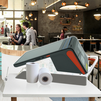 Dernier système de paiement portable de 8 pouces tout-en-un système Android Kiosques de paiement mobile NFC Caisse enregistreuse Pos Machine de paiement pour boutique