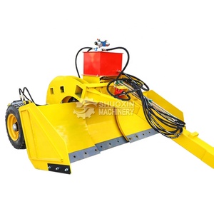 Grand tracteur agricole, niveleur laser de terrain, composants principaux de l'engin à engrenages de haute précision, machine à labourer, récupération des terres défrichées, ferme - Product Image 2