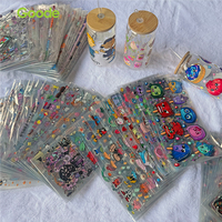 Autocollants pour gobelets Goode 16oz durables, imperméables, anti-UV, écologiques, mignons, pour enfants, anti-rayures