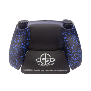 Быстрая доставка: 3D-накладка на заднюю панель контроллера PS5 (PlayStation 5) из ABS-пластика с эффектом «мягкого прикосновения», резиновая рукоятка, запчасти для ремонта - Product Image 2