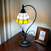   Lampe de table en verre teinté, style moderne et simple, lampe de chevet pour chambre à coucher, luminaires d'intérieur