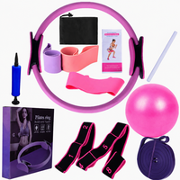 Ensemble de bandes de résistance en latex, 12 pièces, bandes élastiques de yoga et de pilates, kit d'entraînement complet pour le corps